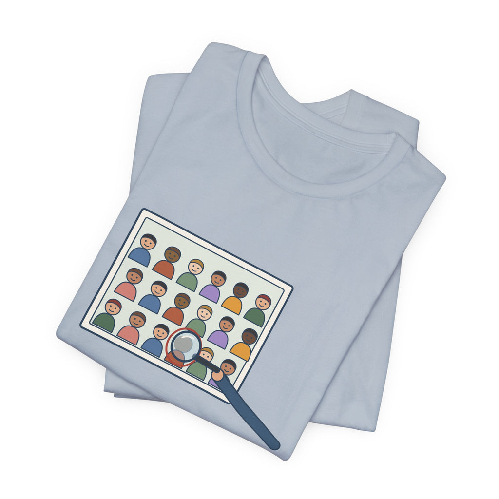 Yearbook Adviser T-Shirt - Who's the Kid in Row Three? Funny Yearbook Tee